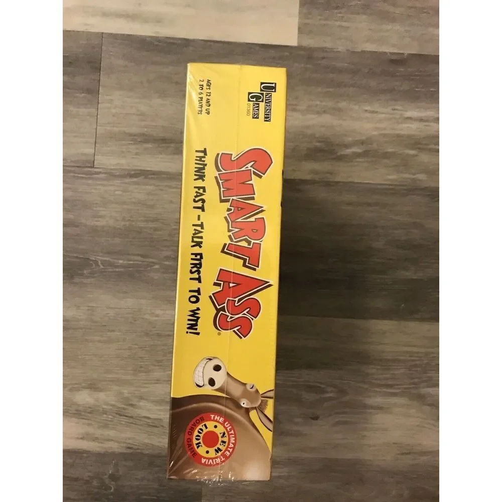 *SMARTASS Trivia Board Game FACTORY SEALED University Games 2012